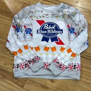 Pabst Blue Ribbon Holiday Sweater